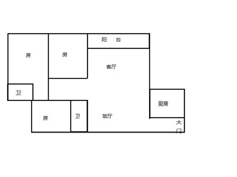 中海雍景熙岸出租房户型图