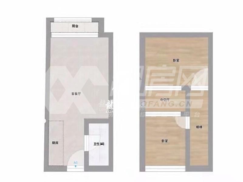 碧桂园云悦公馆出租房户型图