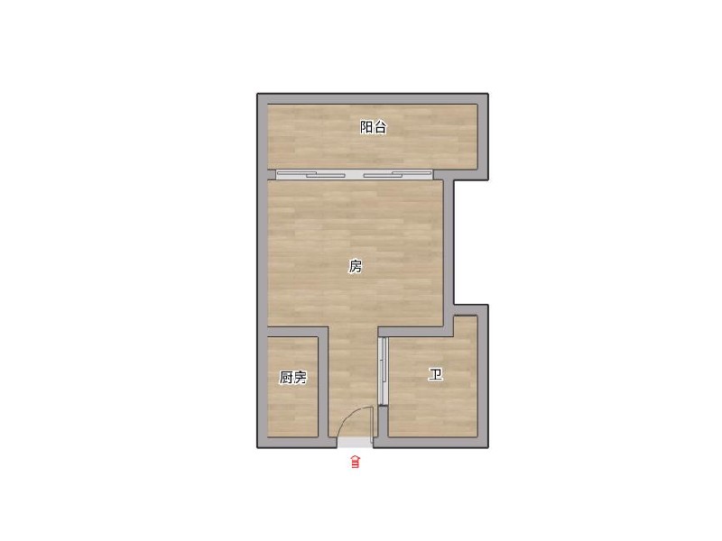 西山上筑出租房户型图
