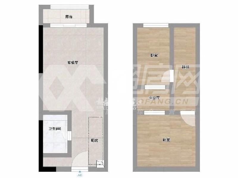 碧桂园云悦公馆出租房户型图