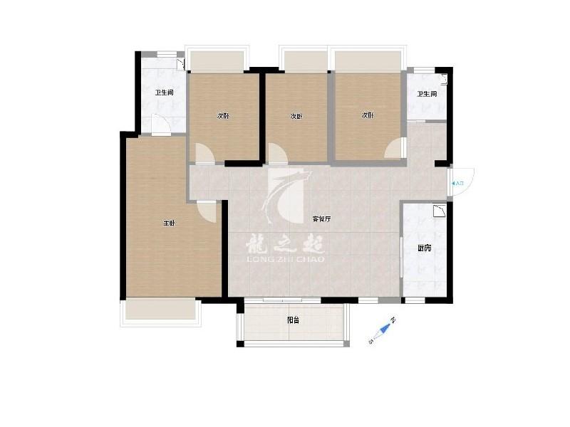 金域滨江（一期）出租房户型图