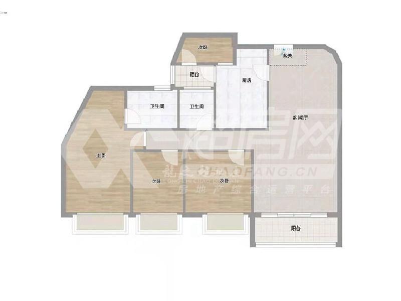 都汇豪庭出租房户型图