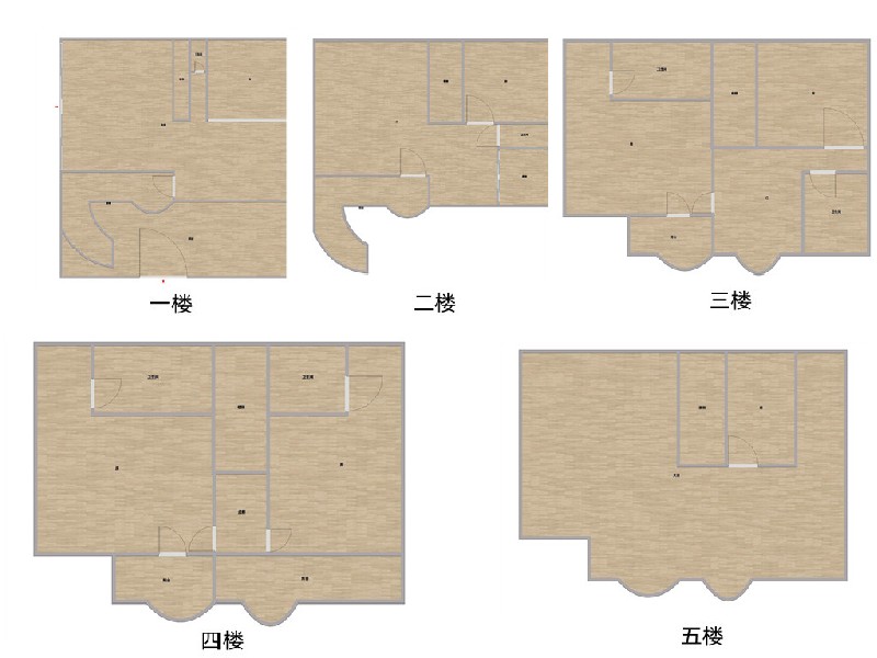 东康花园（别墅）出租房户型图