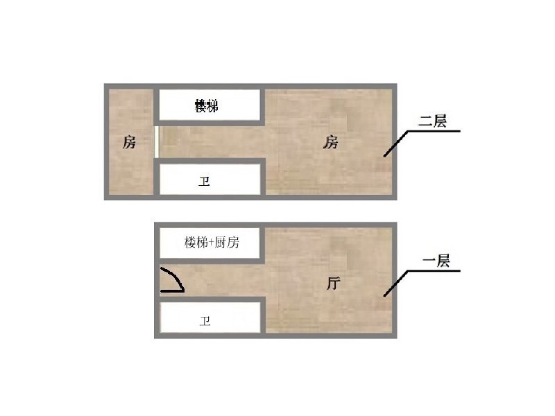 云谷广场（商住楼）出租房户型图