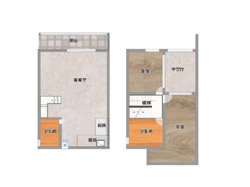 碧桂园云悦公馆出租房户型图
