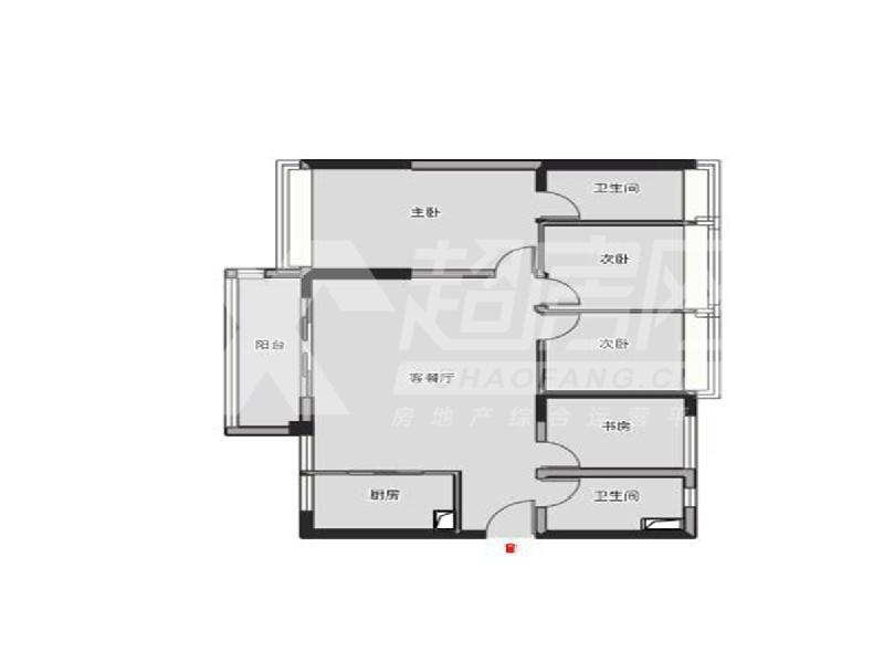 碧桂园比邻苑出租房户型图