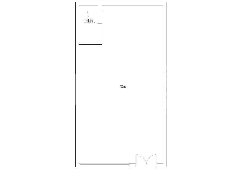 万科沁园出租房户型图