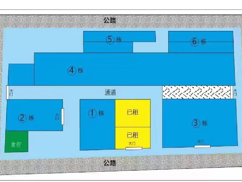 冲鹤工业区出租房户型图