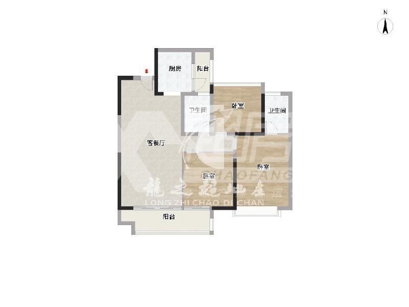 华侨城天鹅堡（一期）出租房户型图