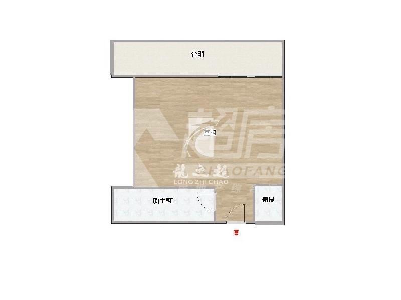 嘉仑台出租房户型图