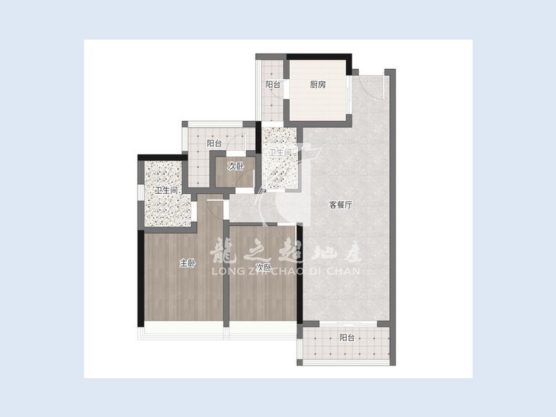 新希望锦官半岛出租房户型图