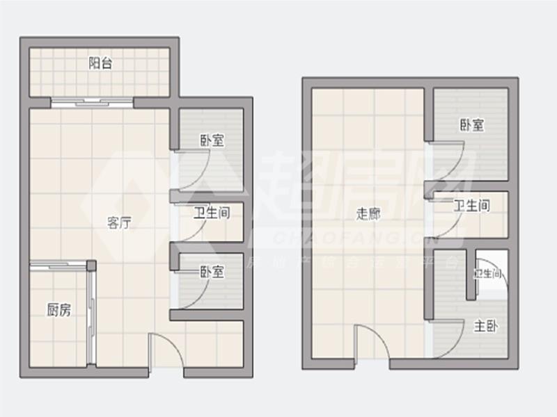 华美达广场出租房户型图