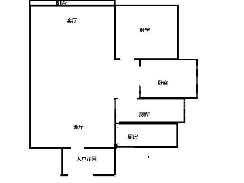 柏涛湾出租房户型图