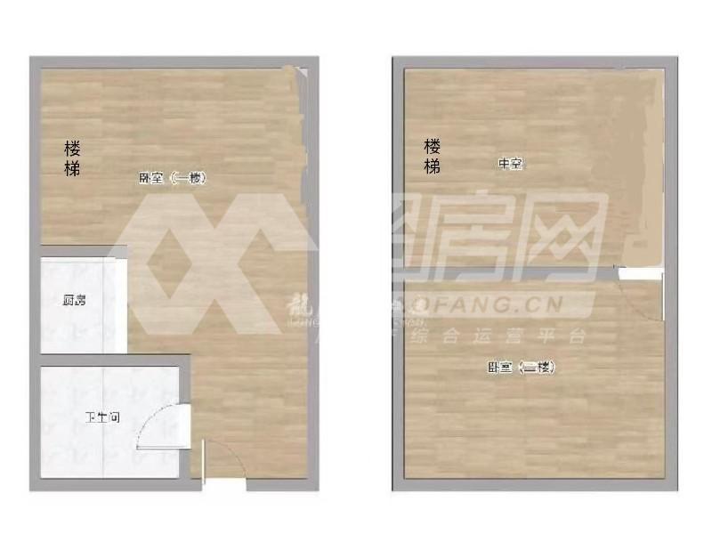 禹洲朗廷湾（商住楼）出租房户型图