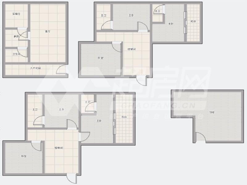林头社区出租房户型图