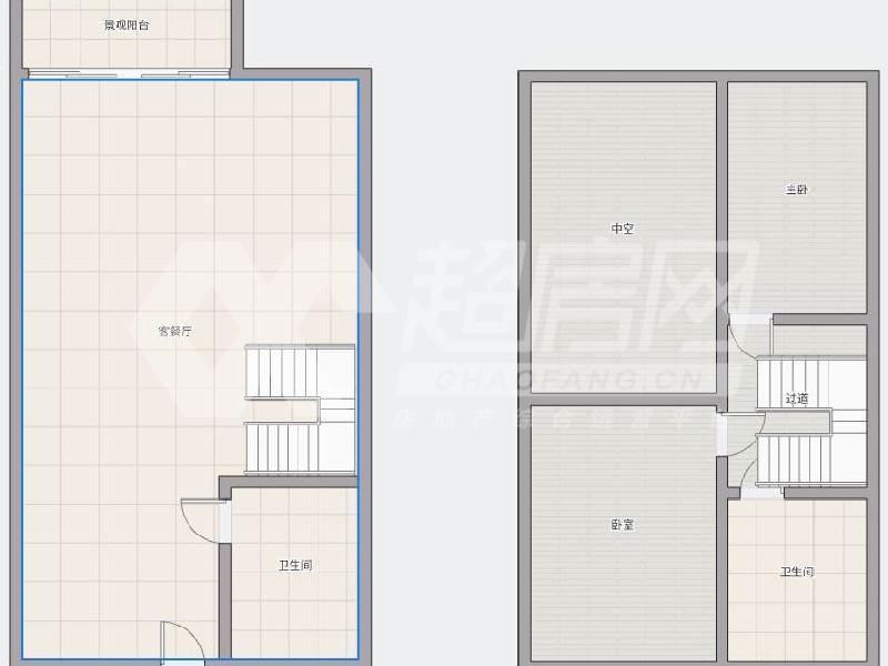 碧桂园云悦公馆出租房户型图