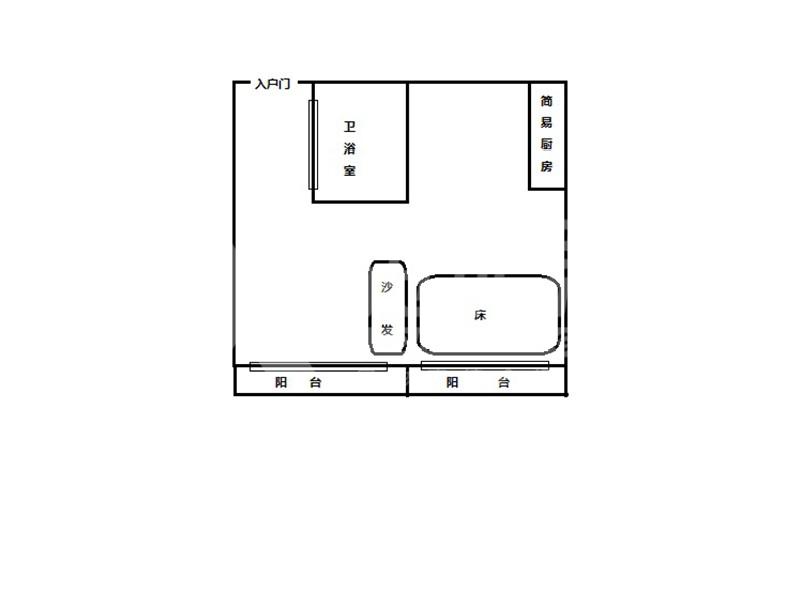 柏涛湾出租房户型图