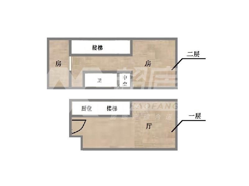 云谷广场（商住楼）出租房户型图